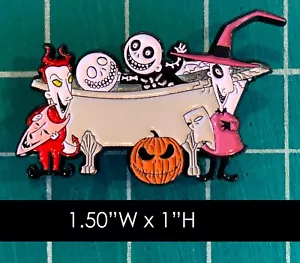 Nightmare before Christmas: Lock, Shock & Barrel Enamel pin - Picture 1 of 2