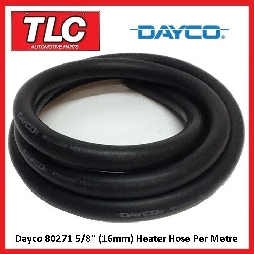 Dayco 80271 Heater Hose 5/8" / 16mm I.D. Per Metre Cut To Length - image 1 of 1