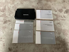 2013 Nissan Maxima Owners Manual With Case And Navigation OEM Free Shipping