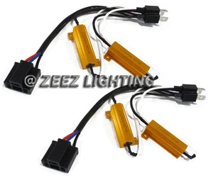 H4/9003 HID Resistor Decoder Bulb Out Error Free Warning Canceller Anti-Flicker - Picture 1 of 3