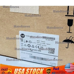 2022 AB 2711P-T7C22D9P HMI PanelView Plus 7 Graphic Terminal US Free Tax - Picture 1 of 1