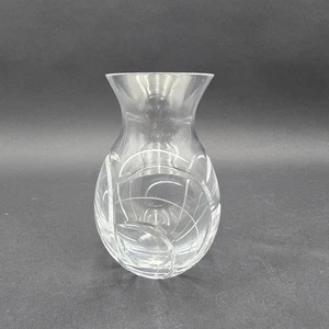 Vintage Miller Rogaska Kristallglas Maestro ausgestellte Knospe Vase Glas 5" signiert - Bild 1 von 9