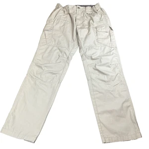 CQR Men's Khaki Tactical Rip Stop Cargo Pants Size30x32 Outdoors EMS Police - Picture 1 of 12