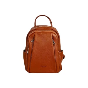 Jacob Backpack, Genuine Leather Made in Italy (Camel) - Picture 1 of 5