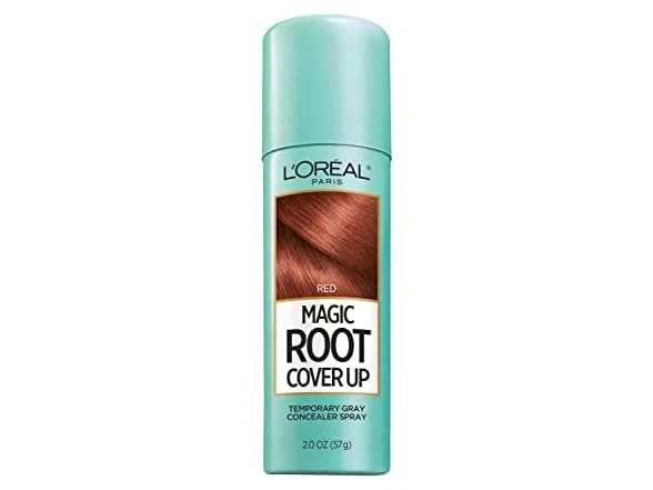 Loreal Paris Hair Color Root Cover up Dye Kit Temporary Gray Concealer Spray Red 2 Oz