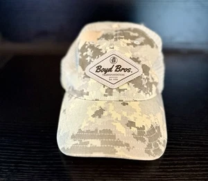 New Boyd Brothers Baseball Cap/Hat, Lightweight, Adjustable, Camo, OSFA - Picture 1 of 5