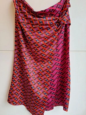 F&F Geometric Print Midi Skirt– Size UK 16 / EU 44 - Image 1 of 4