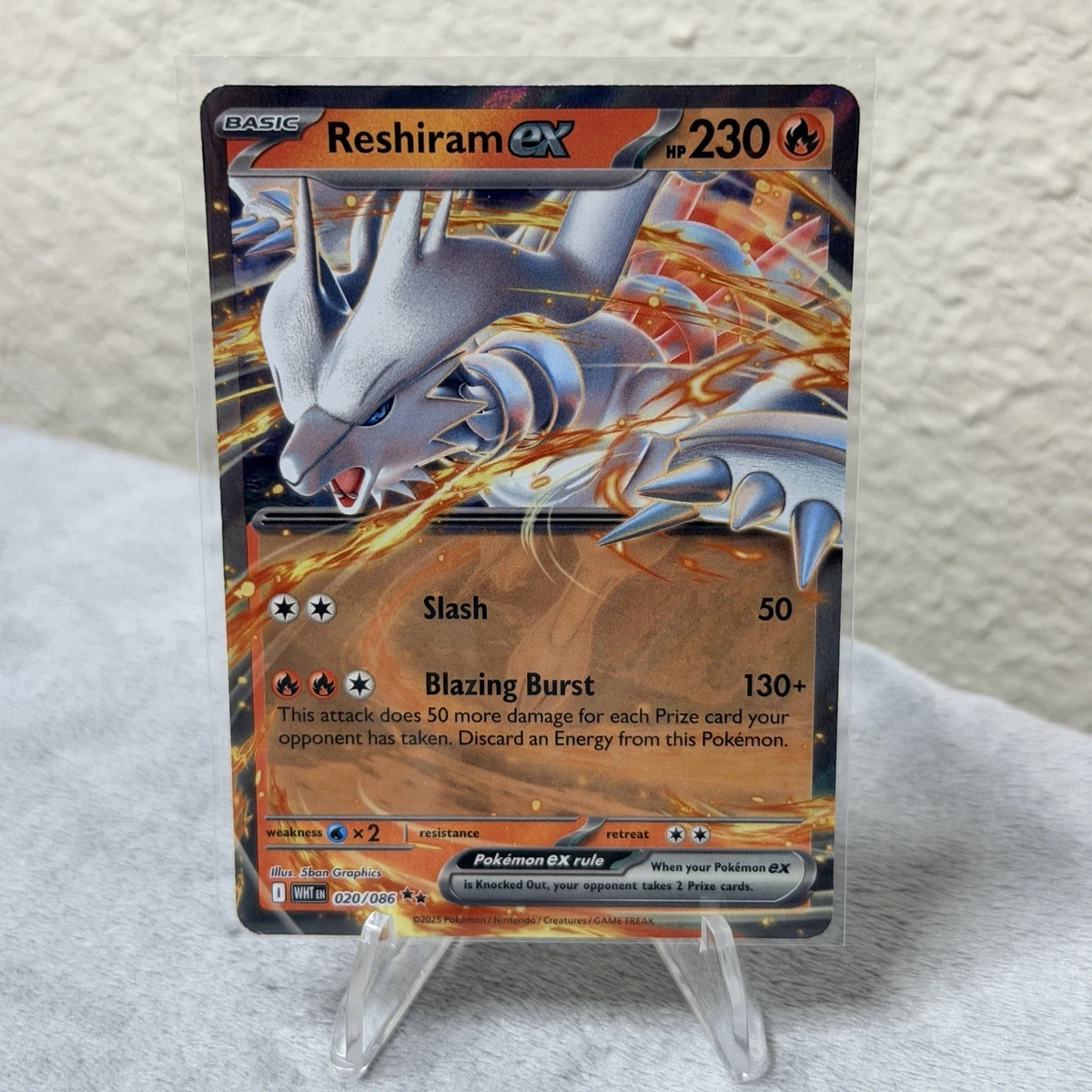 Reshiram Ex for sale | eBay