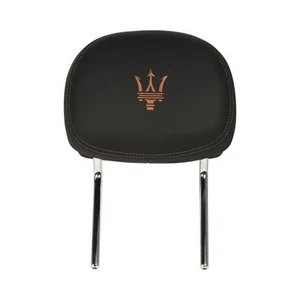 Reposacabezas de asiento delantero Maserati genuino negro/Cuoio se adapta a... - Imagen 1 de 3