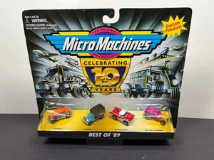 Micro Machines BEST OF '89 Celebrating 10 Years Car Racing Set 75030 1996 Galoob - Picture 1 of 9