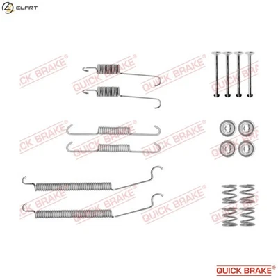 ACCESSORY KIT BRAKE SHOES 105-0039 FOR RENAULT CLIO/II/Mk/MIO/Hatchback/Van 1.5L - Image 1 of 4