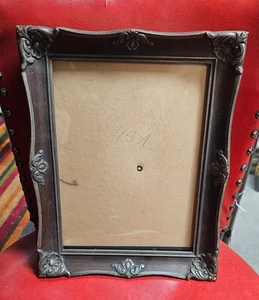 Ornate wooden 9x11 vintage collectable frame unique beautiful - Picture 1 of 7