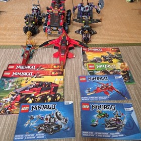 LEGO NINJAGO Ninja DB X 70750 70502 70721 70722 70726 70747 Set W/Manual As Is
