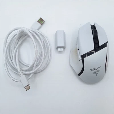 Razer Basilisk V3 Pro 35K Wireless Gaming Mouse - White - Image 1 of 3