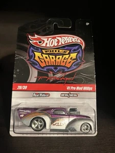 Hot Wheels Phil's Garage Real Riders '41 Pro Mod Willys 20/39 (Creases/Blister) - Picture 1 of 4