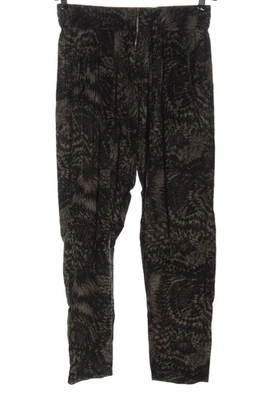 IRO Pantalón abombado Mujeres Pantalón Talla EU 36 negro-gris claro look casual - Imagen 1 de 4