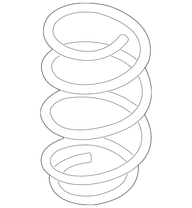 Nissan Sentra 2013-2014 genuino - muelle helicoidal 54010-3SH0A Foto 1 de 2