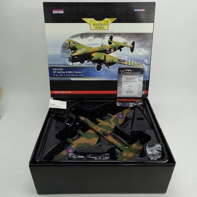CORGI 1:72 HP Halifax B.Mk.II Series 1 35 Squadron RAF TL-S W1048 1942 AA37201 - Image 1 of 4