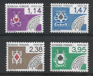 FRANCE - 1985 - PRE CANCELS/PREOBLITS - PLAYING CARDS- SUPERB UNMOUNTED MINT - Picture 1 of 1