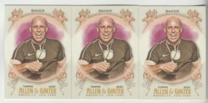 (9) Simon Baker 2021 TOPPS ALLEN & GINTER CARD LOT #232 SOCCER COACH - Picture 1 of 1