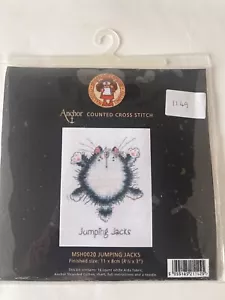Anchor Cross Stitch Kit "Jumping Jacks" Margaret Sherry Coates Craft - Picture 1 of 3