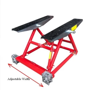 2000Kg Car Hoist Portable Scissor Hoist Car Tilt Lift Garage Hoist Mini Lift - Picture 1 of 5