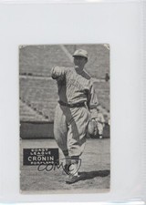 1937-38 Zeenut Pacific Coast League Without Coupon William Cronin