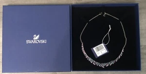 Swarovski Purple and Teal Necklace #5300991 Crystal Wing Authentic NIB - Picture 1 of 3