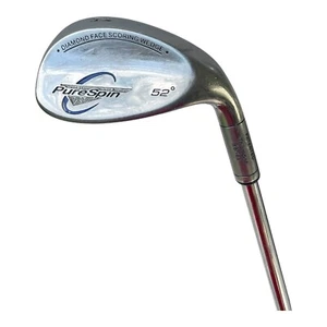 PureSpin Diamond Face Scoring 52° Approach Wedge Thumper Steel Shaft 35" RH - Picture 1 of 9