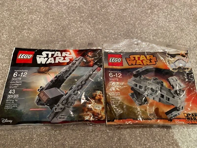 LEGO STAR WARS 30279 & 30275 . POLYBAGS. NEW. SEALED. - Image 1 of 3