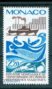 1985 Fishing Industry,Factory building,Fishing ship,Crustaceans,Monaco,M1720,MNH - Picture 1 of 1