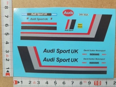 DECALS 1/43 VOLKSWAGEN VW LT35 " AUDI SPORT UK " - COLORADO MC43016 UV