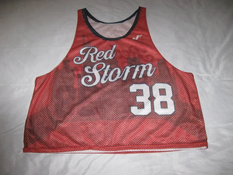 St. John's Red Storm Lacrosse Jersey Reversible Men's XL (slim) Warrior SJU NYC Cover