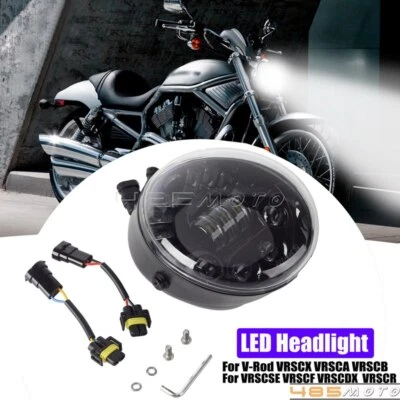 Faro LED de motocicleta luz DRL para Harley V Rod V-Rod VROD VRSC VRSCA VRSCDX Foto 1 de 4