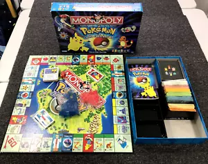 Pokémon Monopoly Hasbro Parker Brothers Collector's Edition Board Game COMPLETE - Picture 1 of 16
