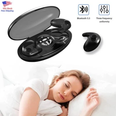 Earbuds Sleep Bluetooth 5.3 Headset Invisible Wireless Earbuds TWS Earphone USA