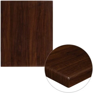 Flash Furniture 24" x 30" Walnut Resin Table Top, 2" Edge - TP-WAL-2430-GG - Picture 1 of 1
