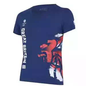 Camiseta gráfica oficial Adidas Team GB Olympic Tokio 2020 para mujer - Imagen 1 de 12