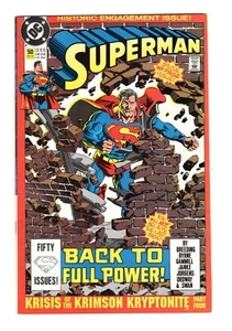 SUPERMAN 50 (VF+) EDICIÓN DE COMPROMISO, 1990, APARIENCIA DE LEX LUTHER (SE ENVÍA GRATIS) * - Imagen 1 de 2
