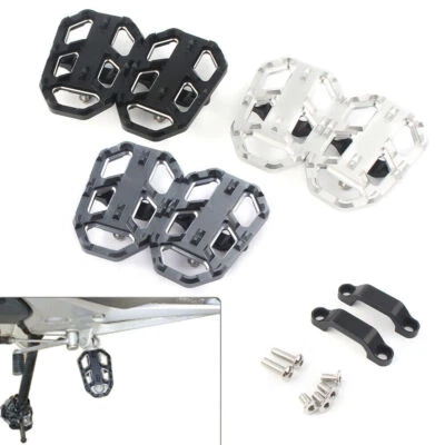 2x Foot Pegs Wide Brake Pedals Fit HONDA NC700X/NC700S & NC750X NC750S 2012-2019 Foto 1 de 4