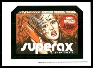 Superax 2014 Wacky Packages Topps Sticker Card (NM) - Picture 1 of 2