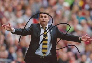BRADFORD: PHIL PARKINSON SIGNED 6x4 ACTION PHOTO+COA - Picture 1 of 1