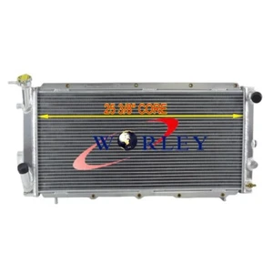 Aluminum Radiator For 1985-1994 1991 Subaru Loyale L SERIES WAGON 1.8L 4Cyl AUTO - Picture 1 of 6
