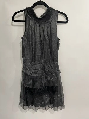 vestido teórico carbón talla 2 100% forrado seda  Foto 1 de 4