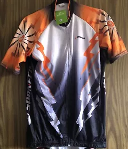 Sponeed Cycling Jersey, Mens XL Full Zip, Back Pockets, Bicycle Gym NWT - Picture 1 of 5