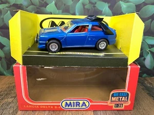 NEW IN BOX DIECAST MIRA LANCIA DELTA S-4 SCALE 1:25 - Picture 1 of 15