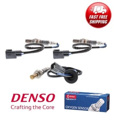 Juego de 3 piezas de sensor de oxígeno DENSO genuino arriba y abajo para Lexus ES300 2000-2001 3,0 L Foto 1 de 4