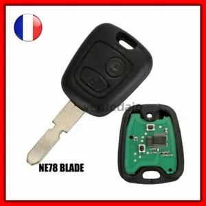 KIT CLE VIERGE ELECTRONIQUE ID46 POUR PEUGEOT 406/406 BREAK/406 COUPE/607/806 - Picture 1 of 2