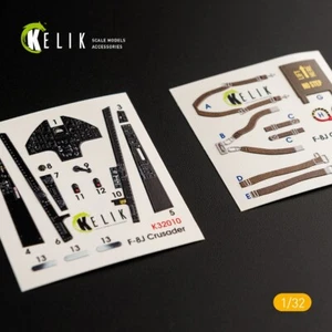 F-8J Crusader- Interior 3D Decal for Trumpeter model kit KeliK K32010 Scale 1:32 - Picture 1 of 8