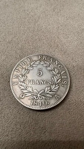 5 francs 1810 France Napoleon - Picture 1 of 2